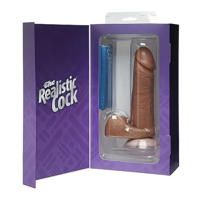 The Realistic Cock 6'' - Mulatto | Doc Johnson Dildos