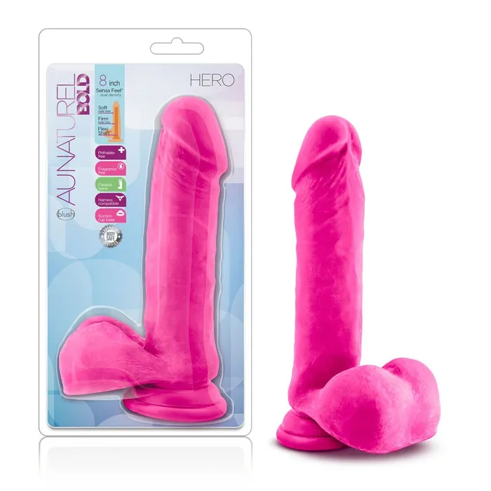 Blush Dildos | Au Natural - Bold - Hero - 8 Inch Dildo