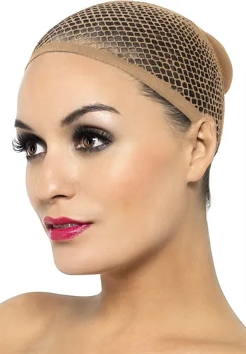 Fever Lingerie Vibrators Nude Mesh Wig Cap