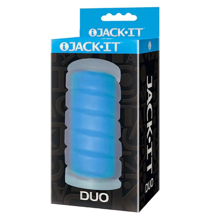 Jack It Duo - Sky Blue | Icon Brands Vibrators Jack It Duo - Sky Blue | Icon Brands Vibrators