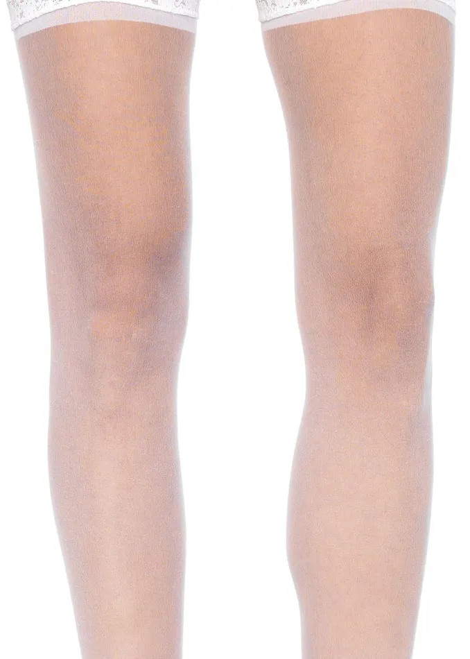 Leg Avenue Sheer Lace Top Stockings With Attached Lace Garter Belt - Size. | Hosiery Leg Avenue Sheer Lace Top Stockings With Attached Lace Garter Belt - Size. | Hosiery