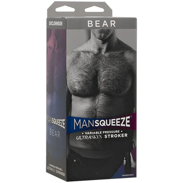 Man Squeeze - Bear - Vanilla | Doc Johnson Dildos Man Squeeze - Bear - Vanilla | Doc Johnson Dildos