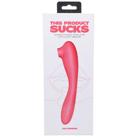 This Product Sucks Rechargeable Bendable Dual Ended Silicone Sucking Clitoral Stimulator GSpot Vibrator Pink dj Female Sex Toys This Product Sucks Rechargeable Bendable Dual Ended Silicone Sucking Clitoral Stimulator GSpot Vibrator Pink dj Female Sex Toys