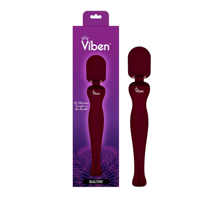 Vibrators | Sultry - Ruby - Intense Handheld Wand Massager - Viben Vibrators | Sultry - Ruby - Intense Handheld Wand Massager - Viben