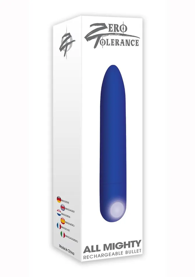 Anal Zero Tolerance All Mighty Rechargeable Bullet Zero Tolerance