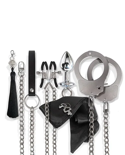 Couples Global Novelties LLC Nixie Interchangeable 8 Pc Bondage Kit