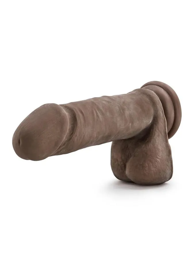 Female Sex Toys Dr Skin Dr Skin Plus Thick Posable Dildo with Balls