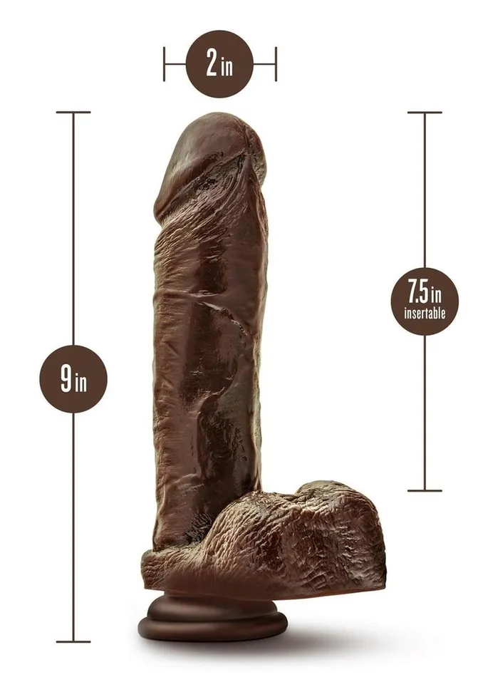 Female Sex Toys Dr Skin Dr Skin Plus Thick Posable Dildo with Balls