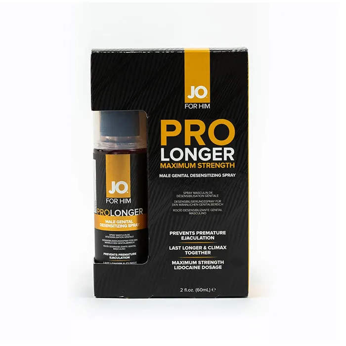 Male Sex Toys System JO System JO Prolonger Spray with Lidocaine