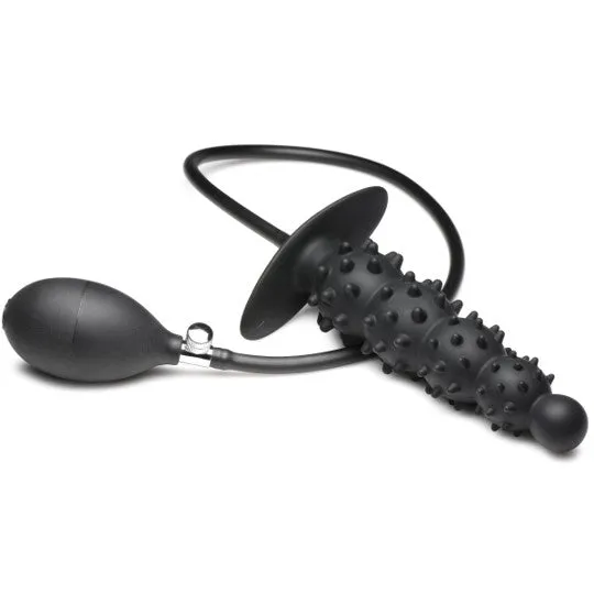 Male Sex Toys Master Series Ass Puffer Nubbed Inflatable Silicone Butt Plug Master Series Male Sex Toys Master Series Ass Puffer Nubbed Inflatable Silicone Butt Plug Master Series