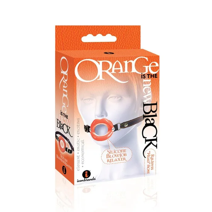 Anal Icon Brands Orange Is the New Black Silicone Blowjob Relaxer