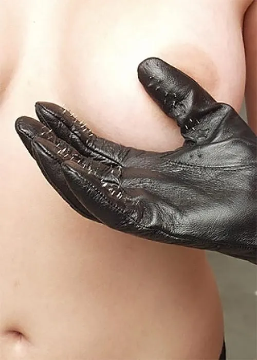 Restraints KinkLab Leather Vampire Gloves Restraints KinkLab Leather Vampire Gloves