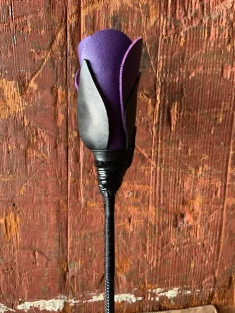 Vibrators Kookie Intl Single Rose Riding Crop