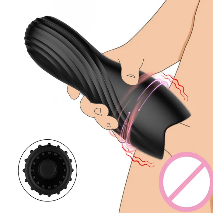 Male Masturbator Cup Glan Trainer Vibrator Oral Sex Toy for Men Pussy Vibration soniker Male Sex Toys