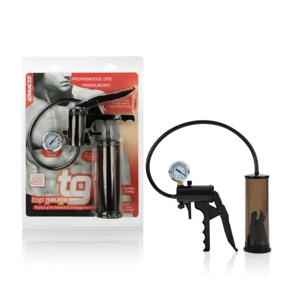 Male Sex Toys Top Gauge Pro Pressure Pump California Exotic Novelties