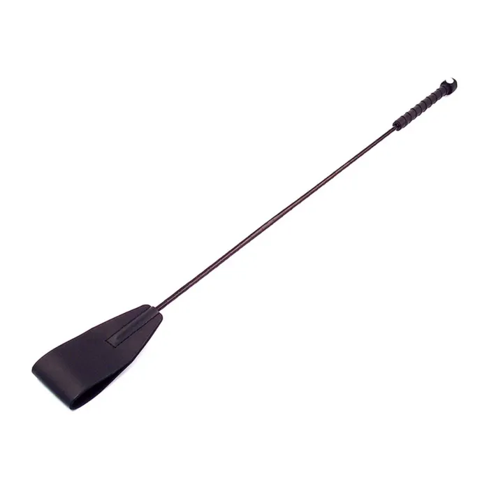 Restraints LEATHER RIDING CROP BLACK Vibrant Vibes Australia Quality Sex Toys Great Prices Restraints LEATHER RIDING CROP BLACK Vibrant Vibes Australia Quality Sex Toys Great Prices