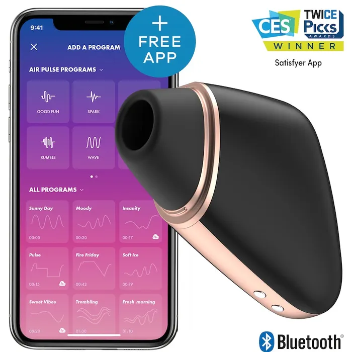 Satisfyer Love Triangle Black Vibrant Vibes Australia Quality Sex Toys Great Prices Vibrators
