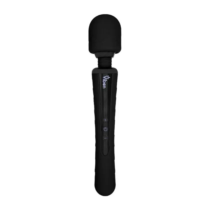 Viben Obsession Rechargeable Wand Massager Black Vibrant Vibes Australia Quality Sex Toys Great Prices Vibrators