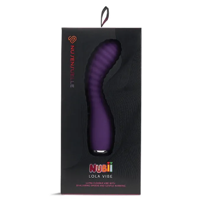 Lola Nubii Flexible Warming Vibe Nu Sensuelle Female Sex Toys