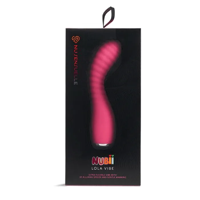 Lola Nubii Flexible Warming Vibe Nu Sensuelle Female Sex Toys