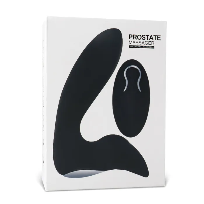 Pleasure Malta Anal Silicone Prostate Massager 12 Speeds Remote Control Rechargeable