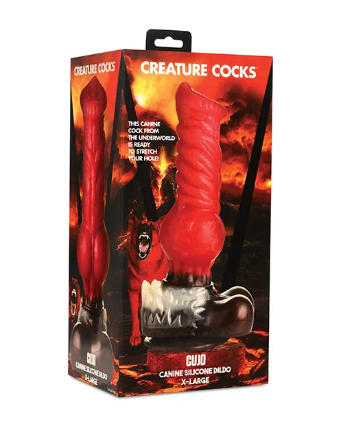 Creature Cocks Cujo Canine Silicone Dildo XR Brands Dildos