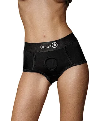 Shots Ouch Vibrating Strap On Brief Shots Female Sex Toys