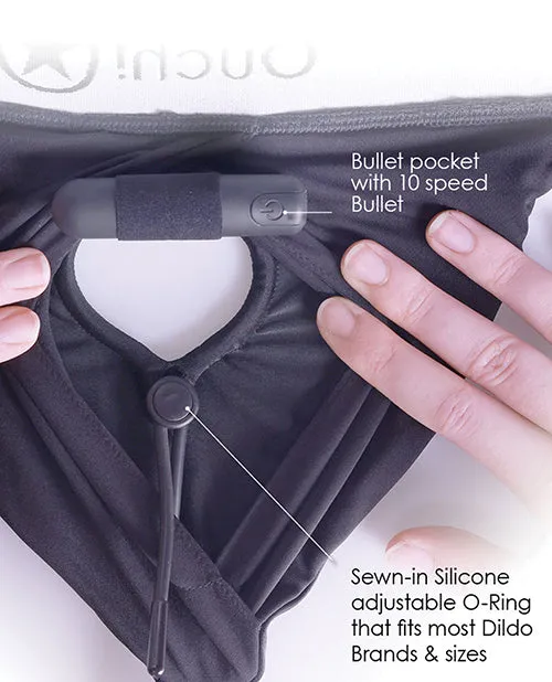 Shots Ouch Vibrating Strap On Brief Shots Female Sex Toys Shots Ouch Vibrating Strap On Brief Shots Female Sex Toys
