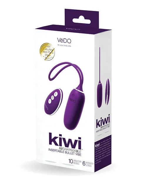 VeDO Vibrators Vedo Kiwi Rechargeable Insertable Bullet