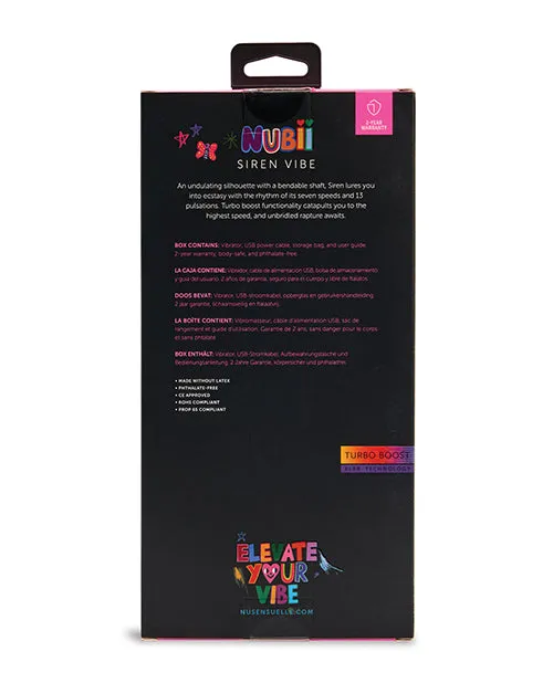 Vibrators Nu Sensuelle Nubii Siren GSpot