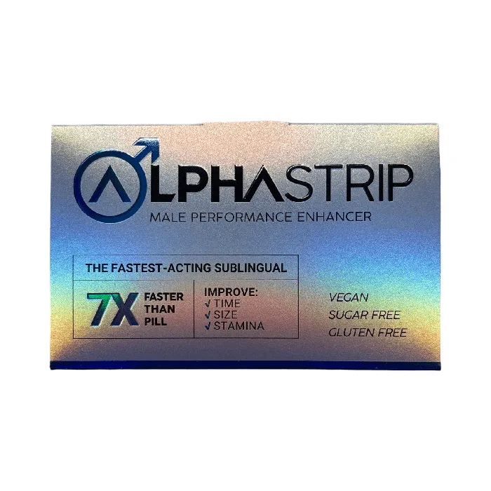 Alpha Strip 7X 3 Packs Worlds First Sublingual Male Enhancement Strip for FastActing Results Assorted Pill Vendors Male Sex Toys