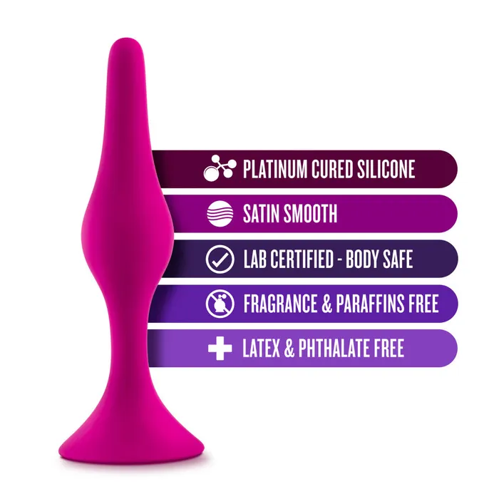 Blush Anal Luxe By Blush Beginner Pink 425Inch Anal Plug