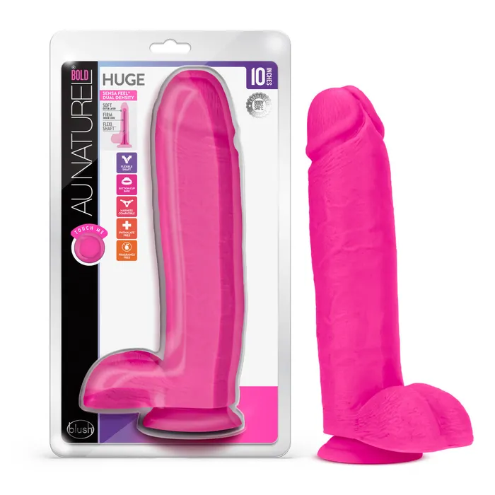 Blush Dildos Au Naturel Bold By Blush Huge Realistic Pink 105Inch Long Dildo With Balls Suction Cup Base Blush Dildos Au Naturel Bold By Blush Huge Realistic Pink 105Inch Long Dildo With Balls Suction Cup Base