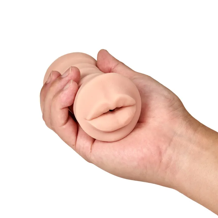 Blush Male Sex Toys M For Men By Blush Angie Realistic Vanilla Vibrating Masturbator Stroker