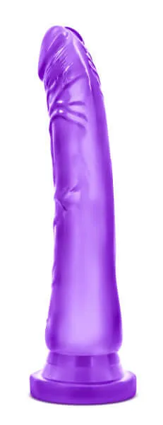 Blush Novelties Dildos Experience Pleasure Unleashed with the B Yours Sweet N Hard 6 Purple Dildo