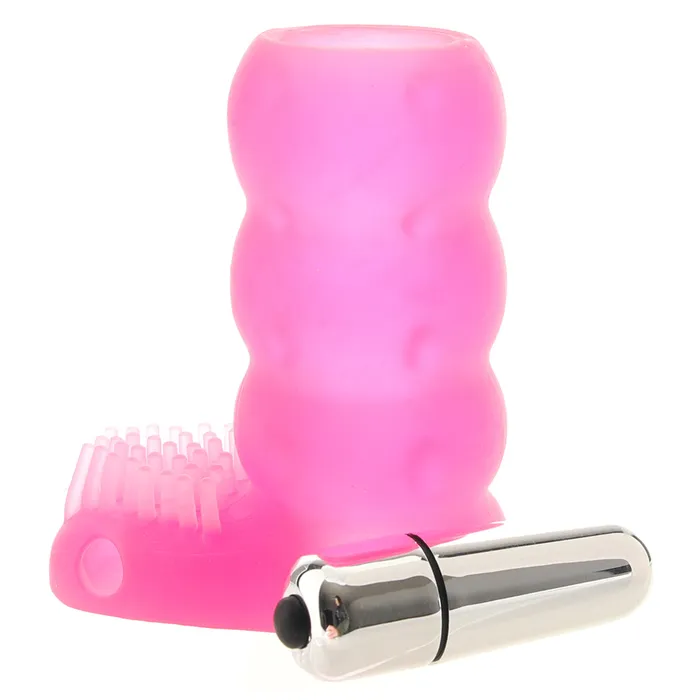 CalExotics Pleasure Enhancer Vibrating Sleeve Male Sex Toys CalExotics Pleasure Enhancer Vibrating Sleeve Male Sex Toys