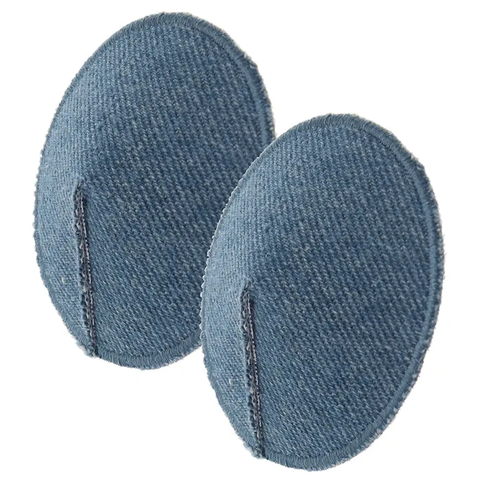 CalExotics Vibrators Ride Em Denim Round Pasties