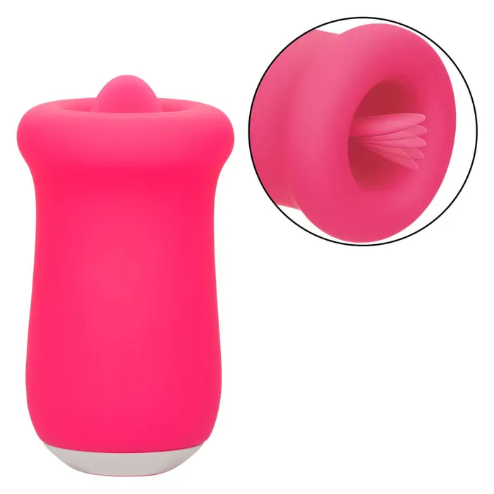 California Exotic Novelties Vibrators Elevate Your Pleasure with the Sugar Craze Pink Tongue Vibrator