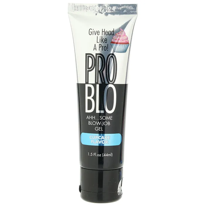 Enhancers Little Genie Pro Blo Flavored Oral Gel 15oz44ml in Cupcake