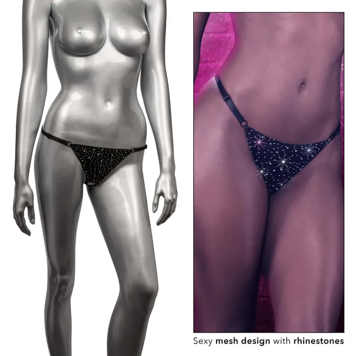 Female Sex Toys California Exotic Novelties Radiance Crotchless Thong Panty Unleash Your Desires in Style