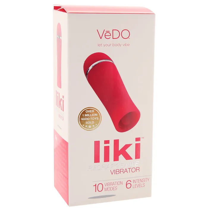 Liki Flickering Tongue Mini Vibe in Foxy Pink VeDO Vibrators Liki Flickering Tongue Mini Vibe in Foxy Pink VeDO Vibrators