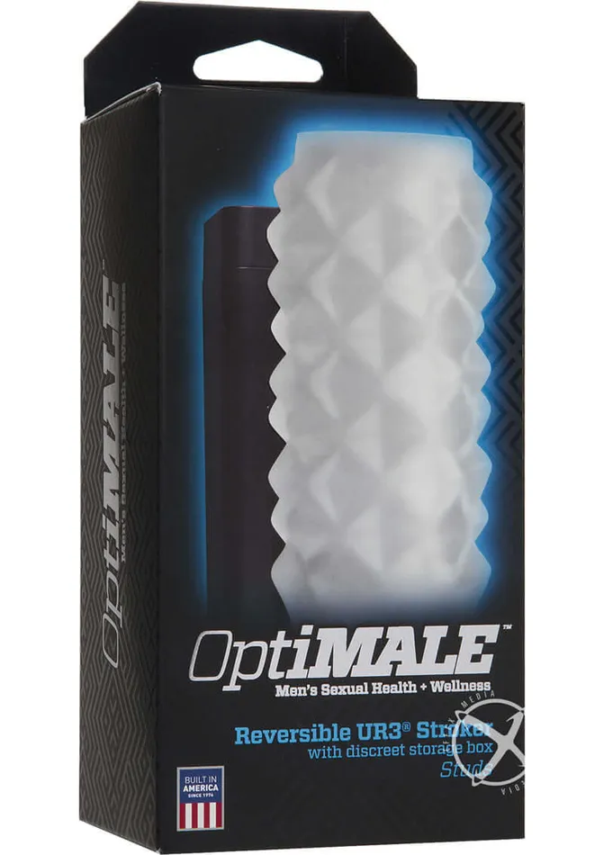 Male Sex Toys Doc Johnson Enterprises Optimale Reversible UR3 Stroker Studs Dual Sensation Masturbator Male Sex Toys Doc Johnson Enterprises Optimale Reversible UR3 Stroker Studs Dual Sensation Masturbator