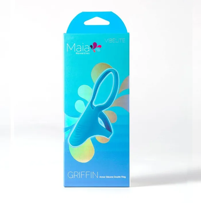 Male Sex Toys Maia Toys Vibelite Griffin Silicone Dual Cock Ring