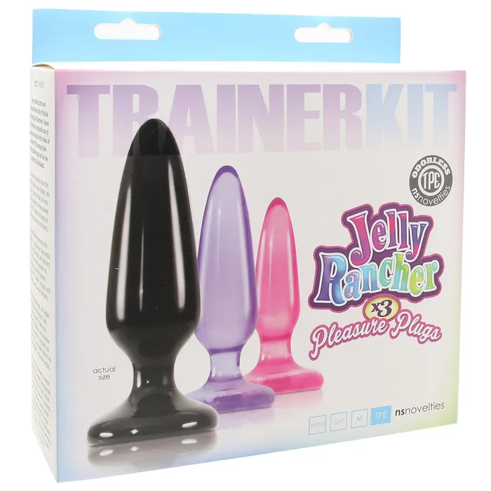 ns novelties Anal Jelly Rancher Anal Trainer Pleasure Plugs Kit ns novelties Anal Jelly Rancher Anal Trainer Pleasure Plugs Kit
