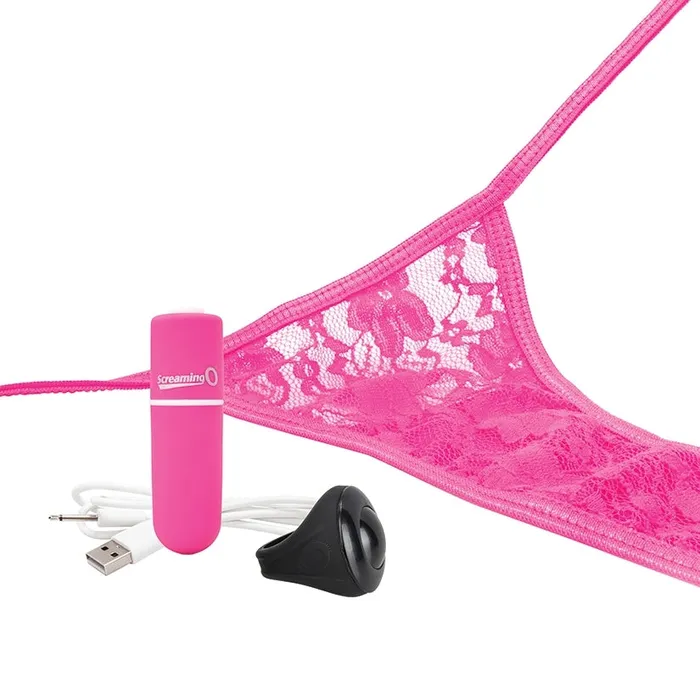 SCREAMING O Vibrators Screaming O My Secret Charged Remote Control Panty VibePink