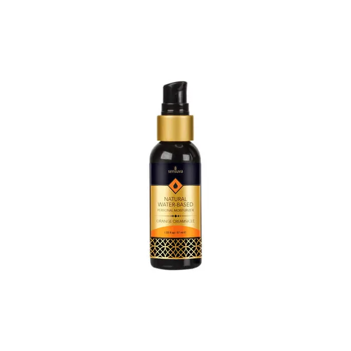 Sensuva Vibrators NATURAL WATER BASED PERSONAL MOISTURIZER ORANGE CREAMSICLE 193 OZ Sensuva Vibrators NATURAL WATER BASED PERSONAL MOISTURIZER ORANGE CREAMSICLE 193 OZ