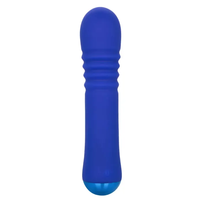 Vibrators California Exotic Novelties Thicc Chubby Thrusting Wand TurboCharged Dual Motor Massager