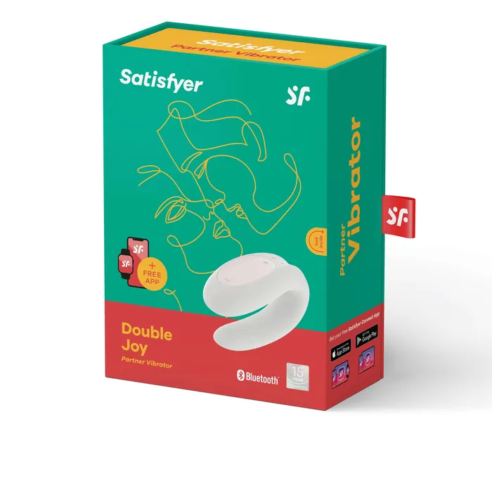 Vibrators Satisfyer Satisfyer Double Joy White with App