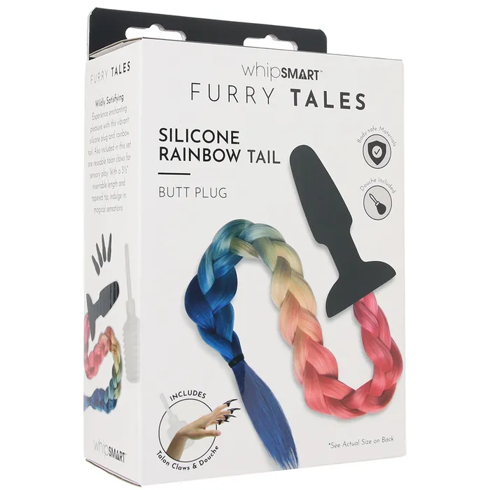 XGen WhipSmart 35 Inch Rainbow Tail Plug Anal