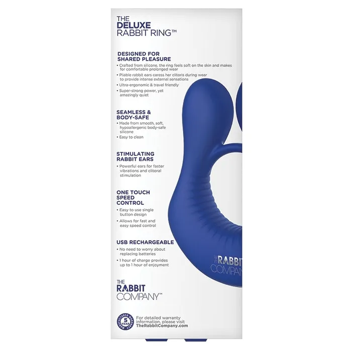XGEN The Deluxe Rabbit RingNavy Vibrators